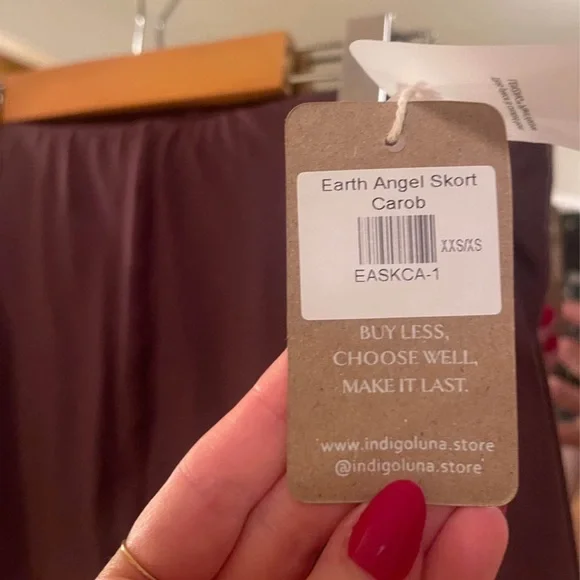 BNWT Indigo Luna Earth Angel Skort - Picture 15 of 15